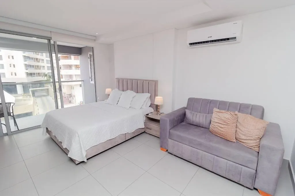 Hermoso Apartamento Tipo Loft En Rodadero Santa Marta 0*, Santa Marta (Magdalena)
