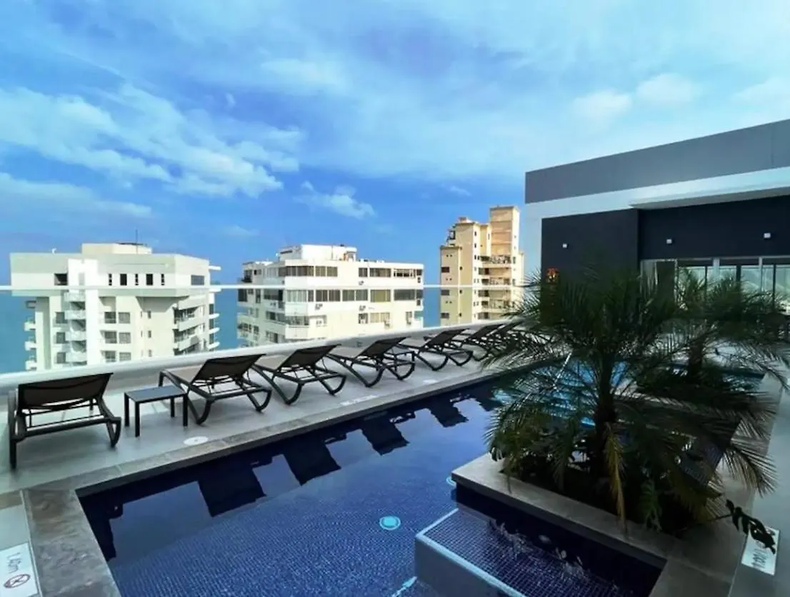 Hermoso Apartamento Tipo Loft En Rodadero Santa Marta